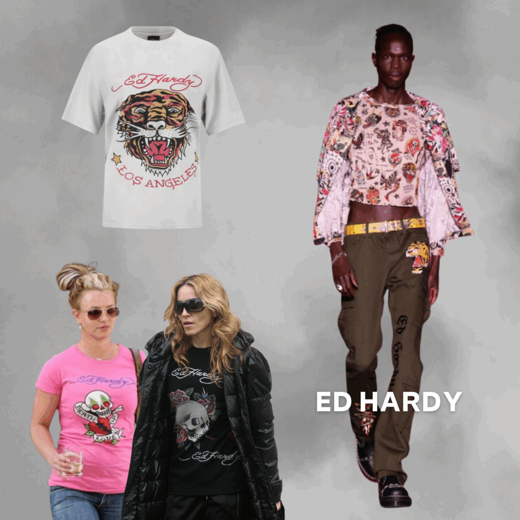 Der Tattoo Style von Ed Hardy war ein Mega Hype