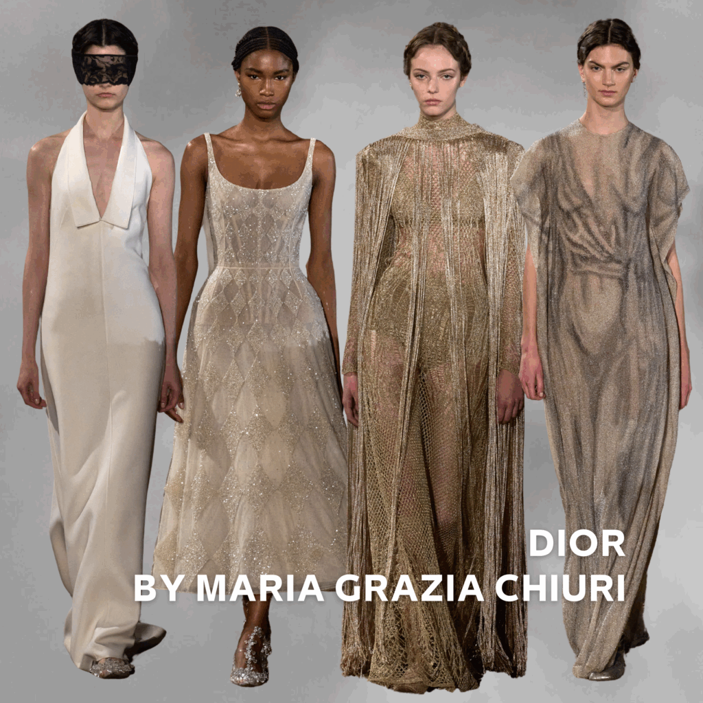 Die letzte Kollketion von von Maria Chuiri für Dior.