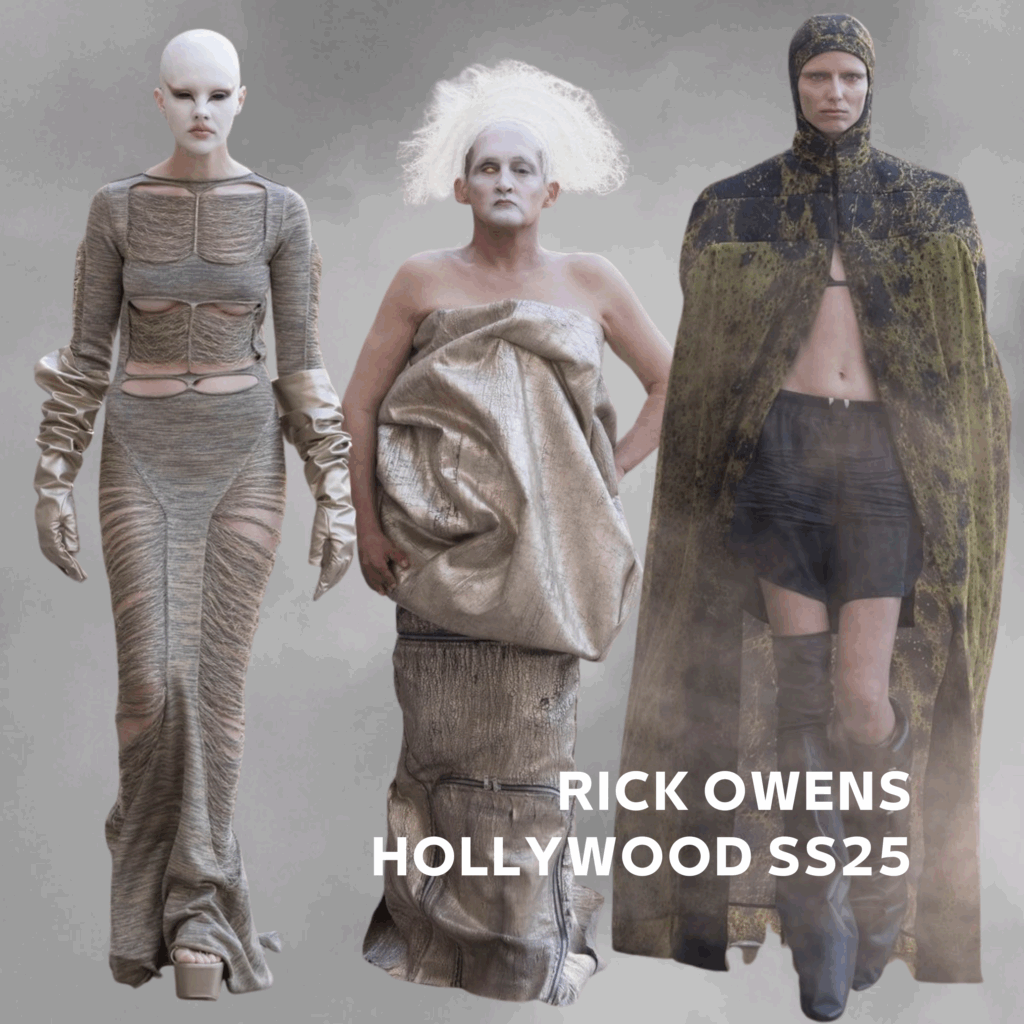 Rick Owens Hollywood Kollektion Damenmode im Podcast