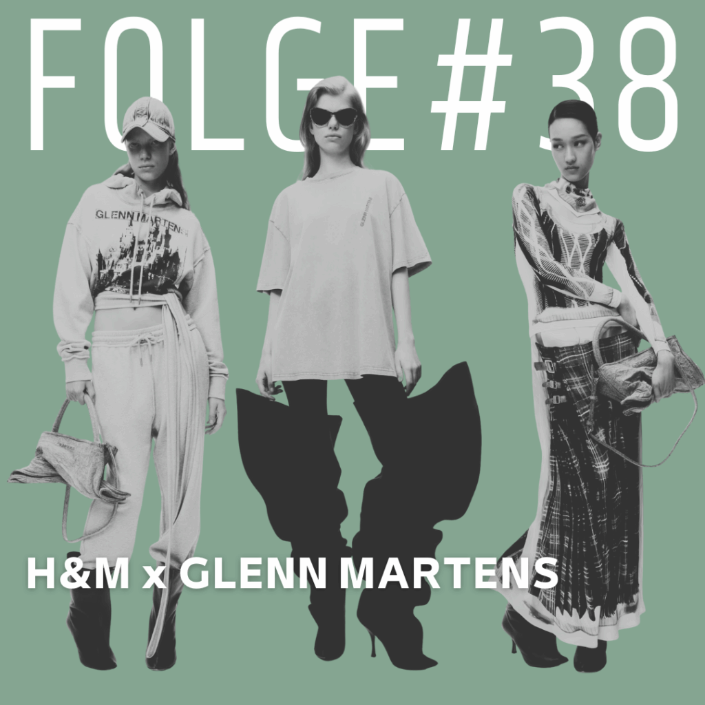 COVER zur Podcast Episode über H&M x Glenn Martens